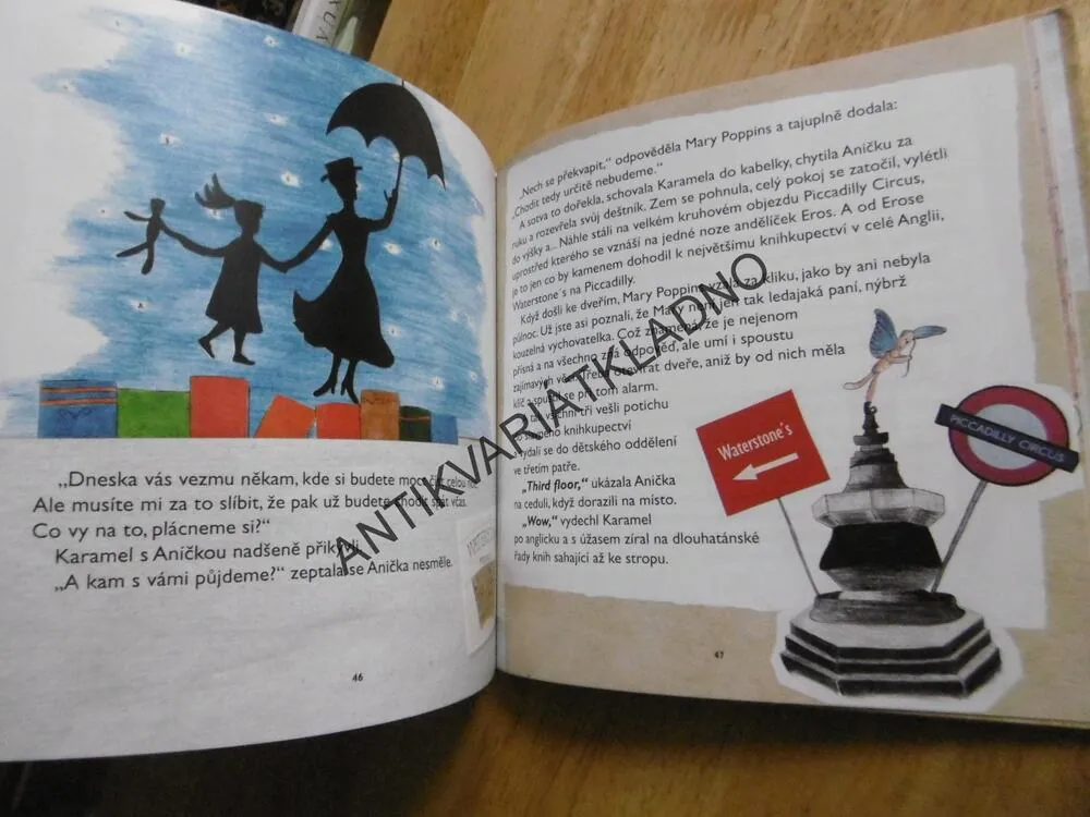 MY NAME IS KARAMEL A BYDLÍM V LONDÝNĚ, SANYTROVÁ, **an