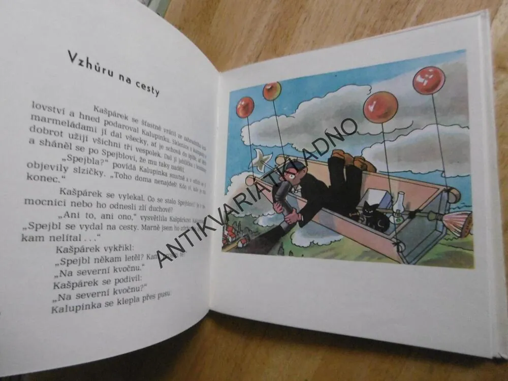 KAŠPÁREK A SPEJBL V ŘÍŠI PIMPRLAT, FRANK WENIG, URVÍNEK, ŠPEJBL, **an
