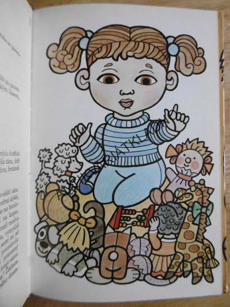 DÁREK PRO MONIKU, HANA PRAŽÁKOVÁ, SMRČKA, 1984, **an
