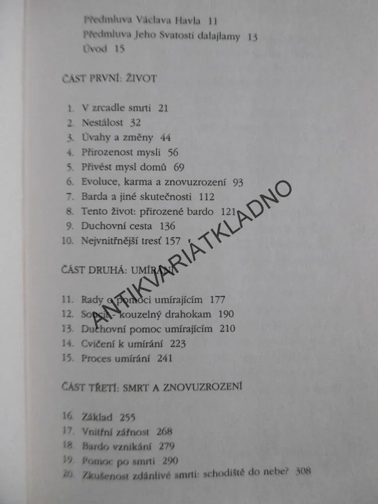 TIBETSKÁ KNIHA O ŽIVOTĚ A SMRTI, SOGJAL RINPOČHE, **an