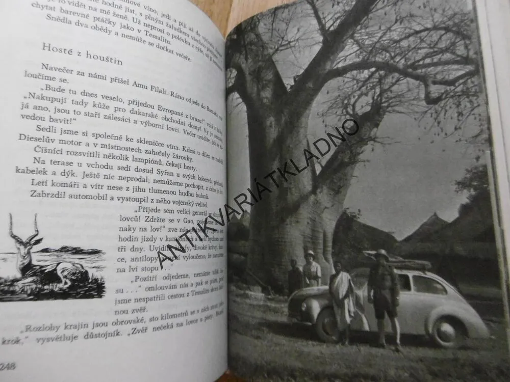SAHAROU A PRALESEM, F.A. ELSTNER, CESTOPIS, 1959