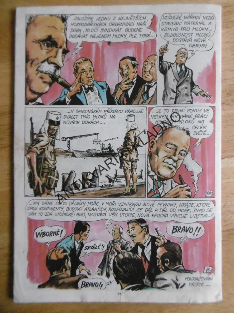 KOMETA, 2., ČAPEK, FOGLAR, KÁJA SAUDEK