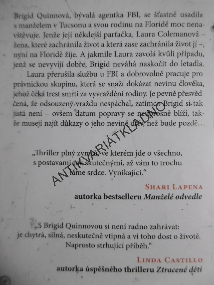 SŮL DO RÁNY, BECKY MASTERMAN, **an