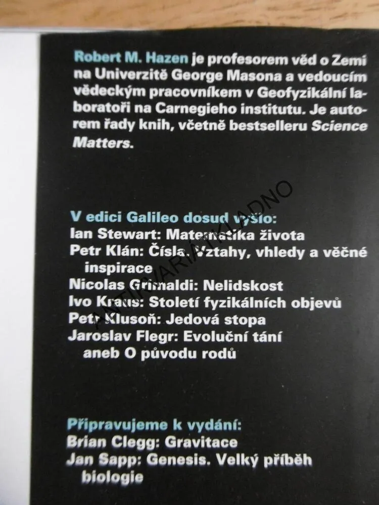 PŘÍBĚH ZEMĚ, ROBERT M. HAZEN **an