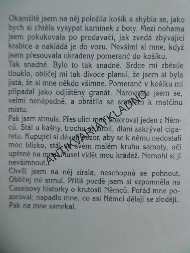 PĚT DÍLKŮ POMERANČE, JOANNE HARRISOVÁ, **an