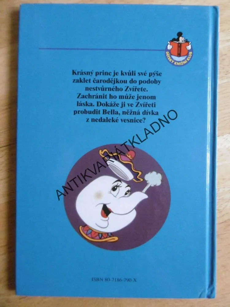 KRÁSKA A ZVÍŘE, WALT DISNEY, **an