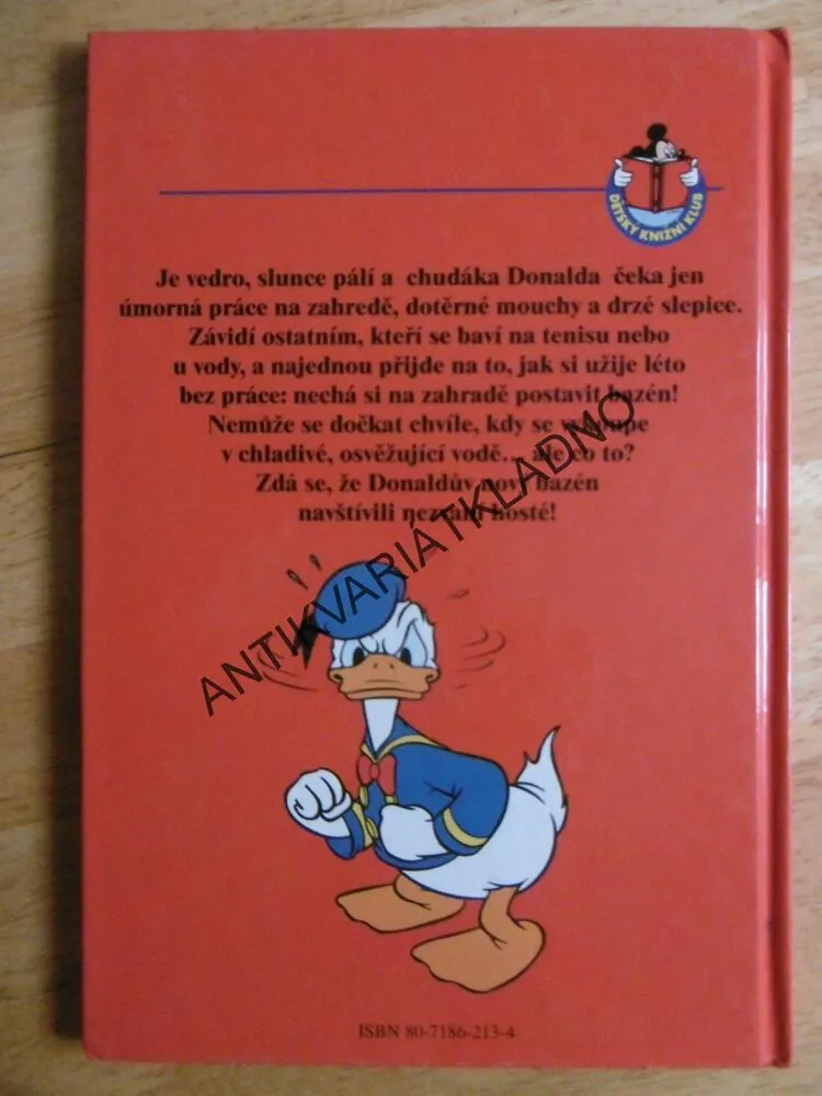 DONALDŮV NOVÝ BAZÉN, WALT DISNEY, **an