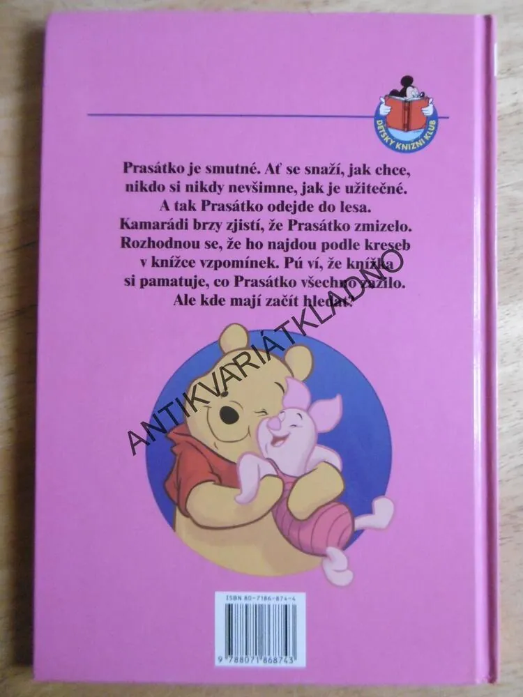 PRASÁTKO A JEHO VELIKÝ PŘÍBĚH, WALT DISNEY, **an