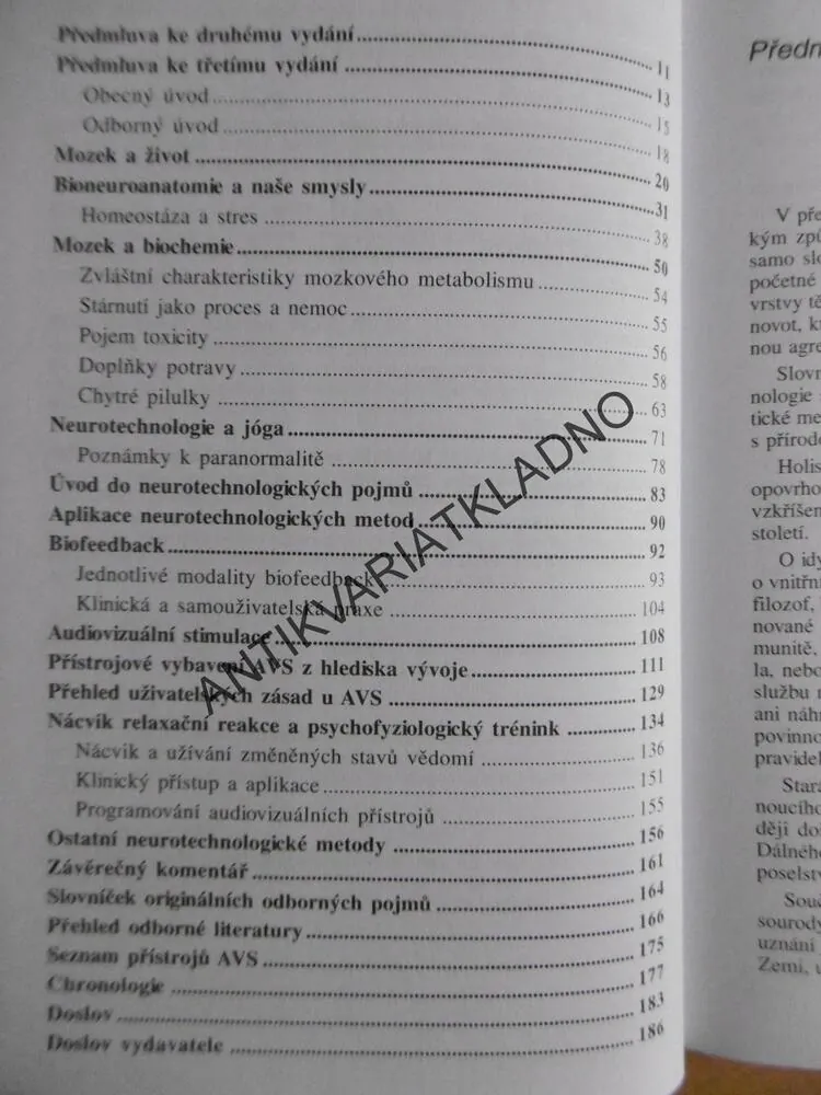 NEUROTECHNOLOGIE, MOZEK A SOUVISLOSTI, J,M, VALUCH, **an