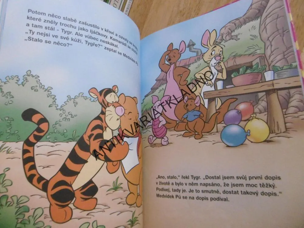 NENÍ DOPIS JAKO DOPIS, MEDVÍDEK PÚ, WALT DISNEY, **an