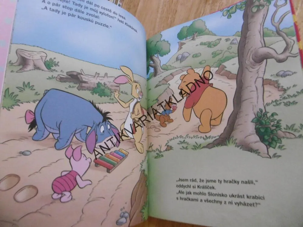 POJĎME SI HRÁT, MEDVÍDEK PÚ, WALT DISNEY, **an