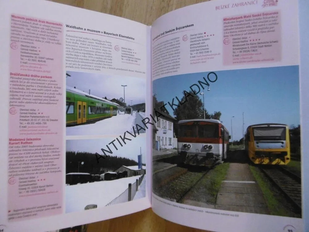 KAM V ČR: ZA VLAKY A VLÁČKY, ŽELEZNICE, MILAN PLCH, **an