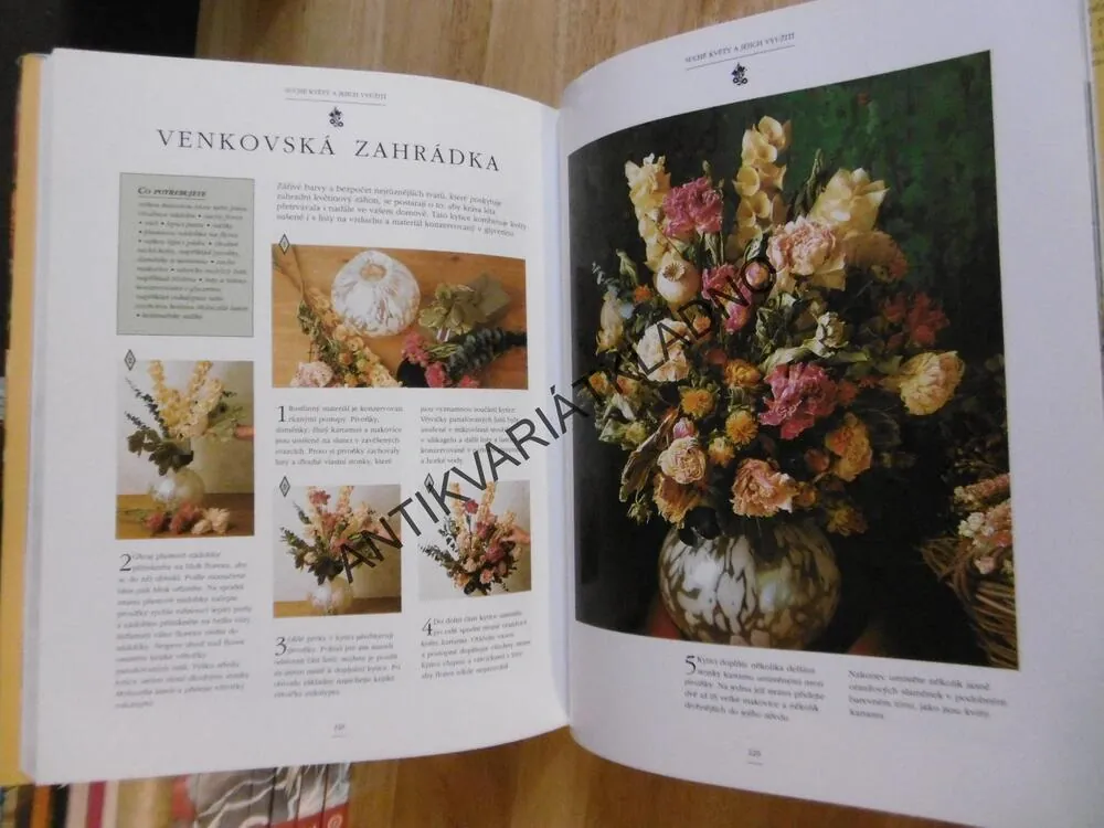 VELKÁ KNIHA ARANŽOVÁNÍ KVĚTIN, PAMELA WESTLANDOVÁ, DEKORACE. **an