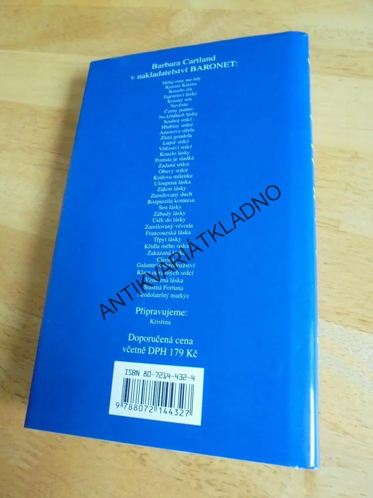 NEODOLATELNÝ MARKÝZ, BARBARA CARTLAND, **an