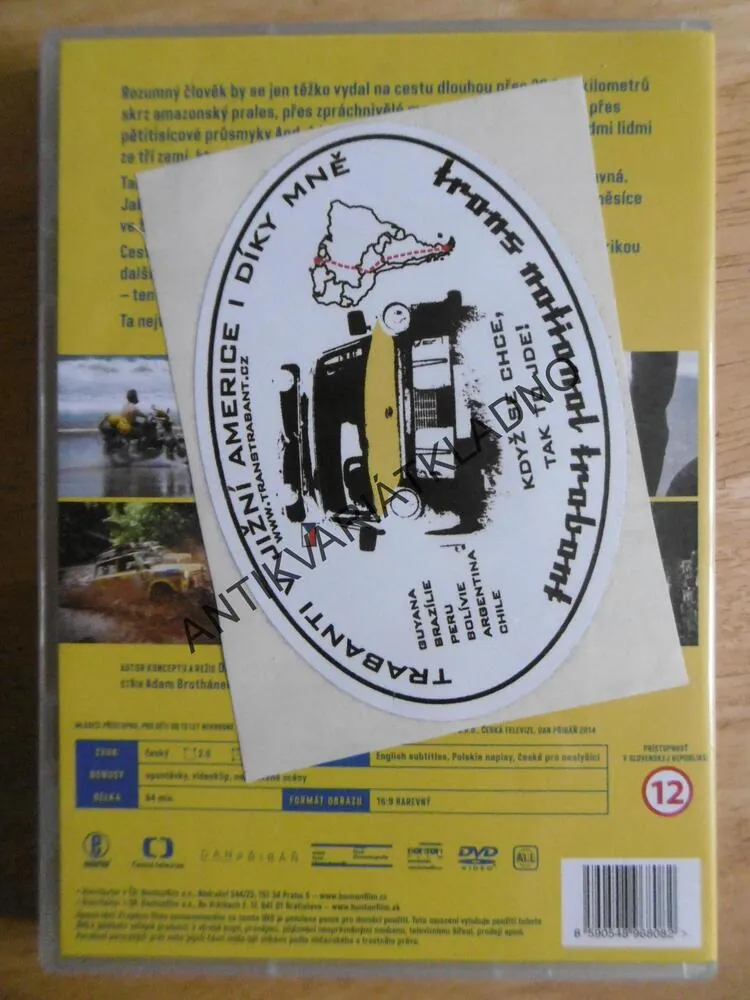 TRABANTEM AŽ NA KONEC SVĚTA, DVD FILM