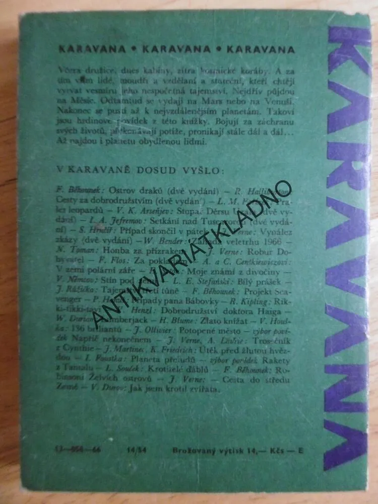 KARAVANA - PŘÍCHOD BOHŮ, VLASTISLAV TOMAN, **an