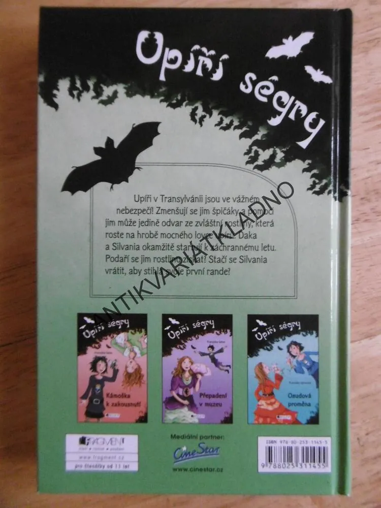 UPÍŘÍ SÉGRY, ZÁCHRANA UPÍRŮ, FRANZISKA GEHMOVÁ, **an