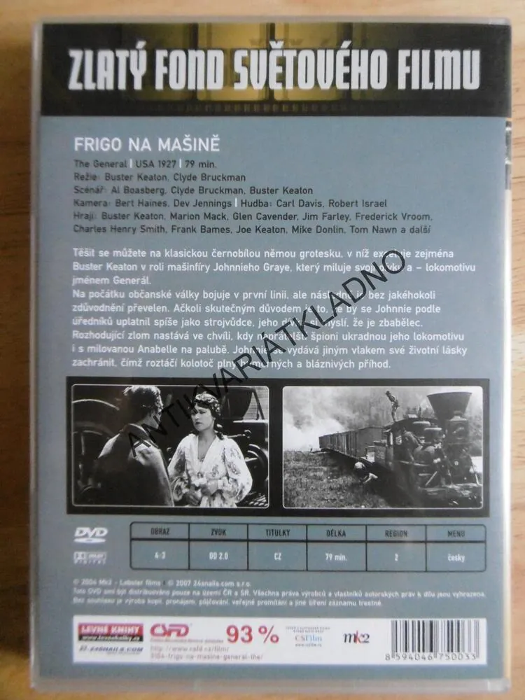 FRIGO NA MAŠINĚ, DVD FILM