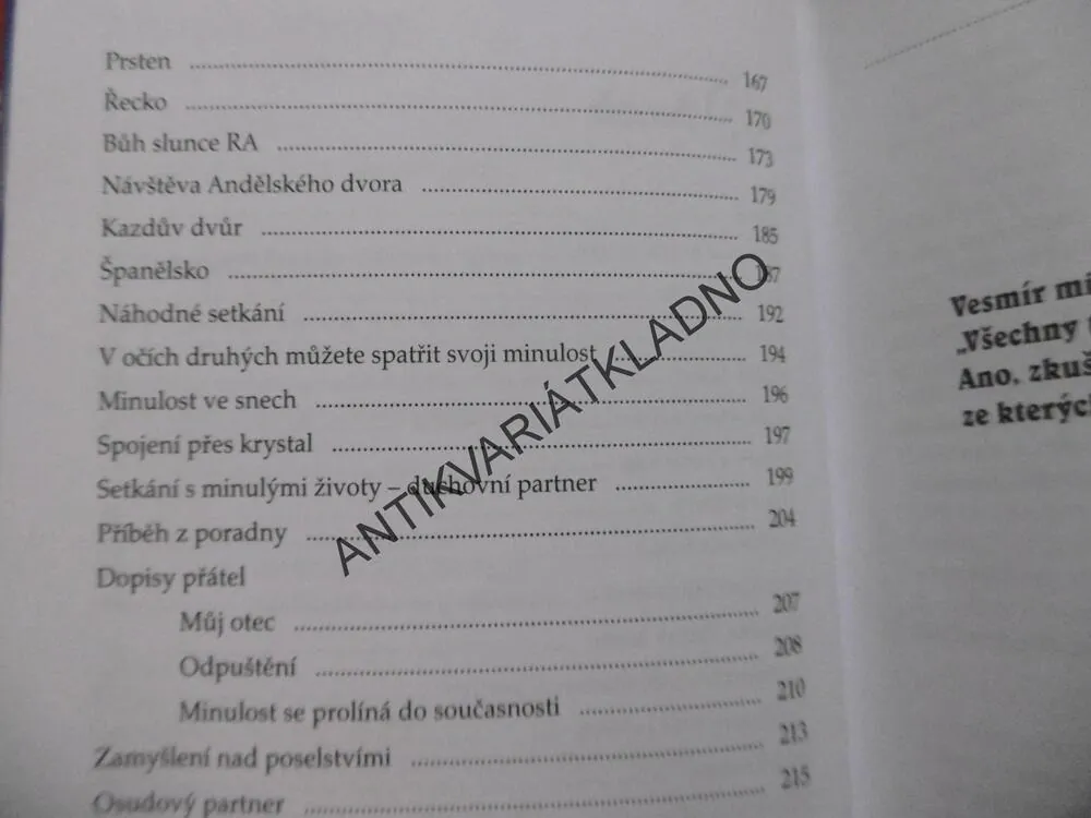 MINULÉ ŽIVOTY ANEB ČAS NEEXISTUJE, ZDENKA BLECHOVÁ, **an