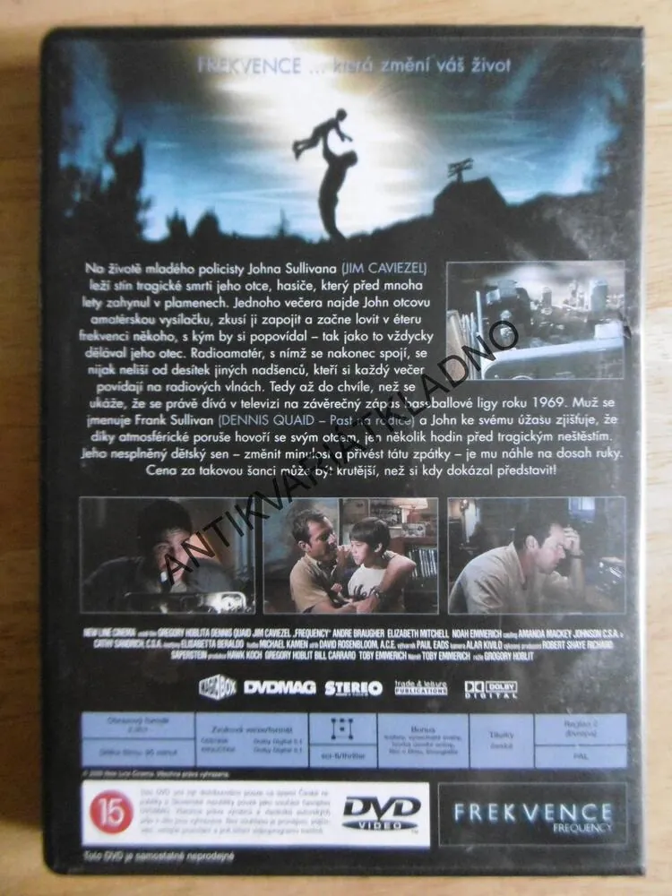 FREKVENCE, DVD FILM