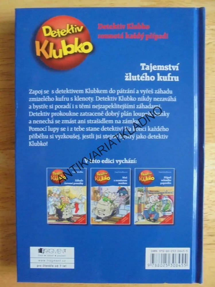 DETEKTIV KLUBKO, TAJEMSTVÍ ŽLUTÉHO KUFRU, SCHEFFLE