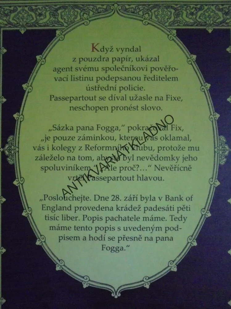 CESTA KOLEM SVĚTA ZA 80 DNÍ, JULES VERNE, 2017