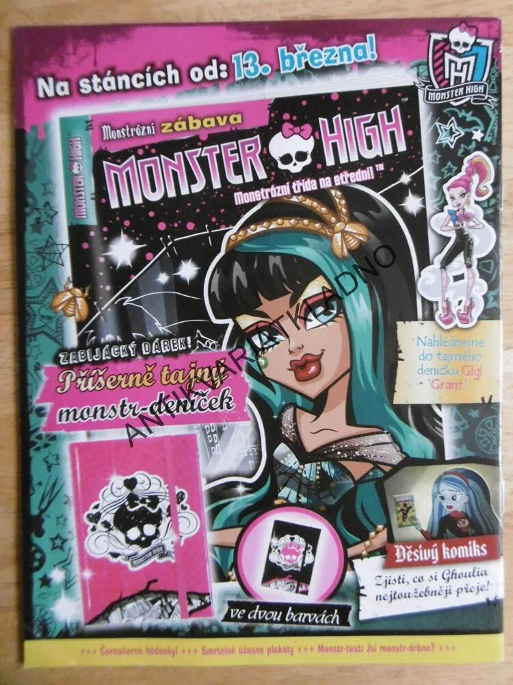 MONSTER HIGH, 2/2014, KOMIKS