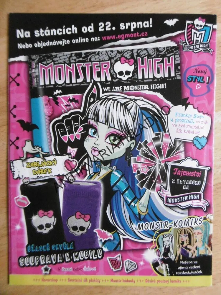 MONSTER HIGH, 8/2014, KOMIKS