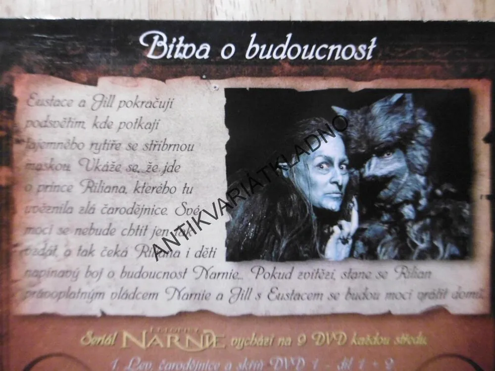 LETOPISY NARNIE, STŘÍBRNÁ ŽIDLE, 3DVD, DVD FILM