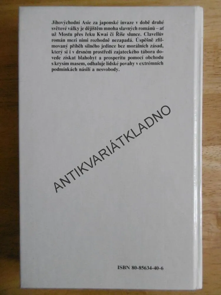 KRÁL KRYSA, JAMES CLAVELL, **an