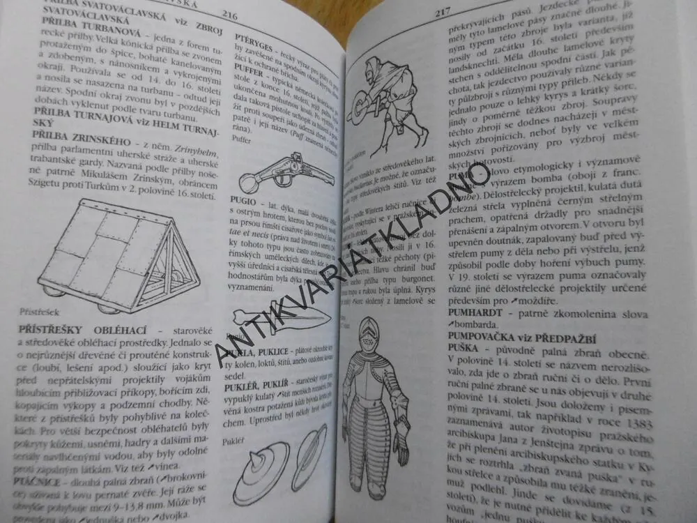 ENCYKLOPEDIE ZBRANÍ A ZBROJE, LEONID KŘÍŽEK, ZDIRAD J.K.ČECH, **an