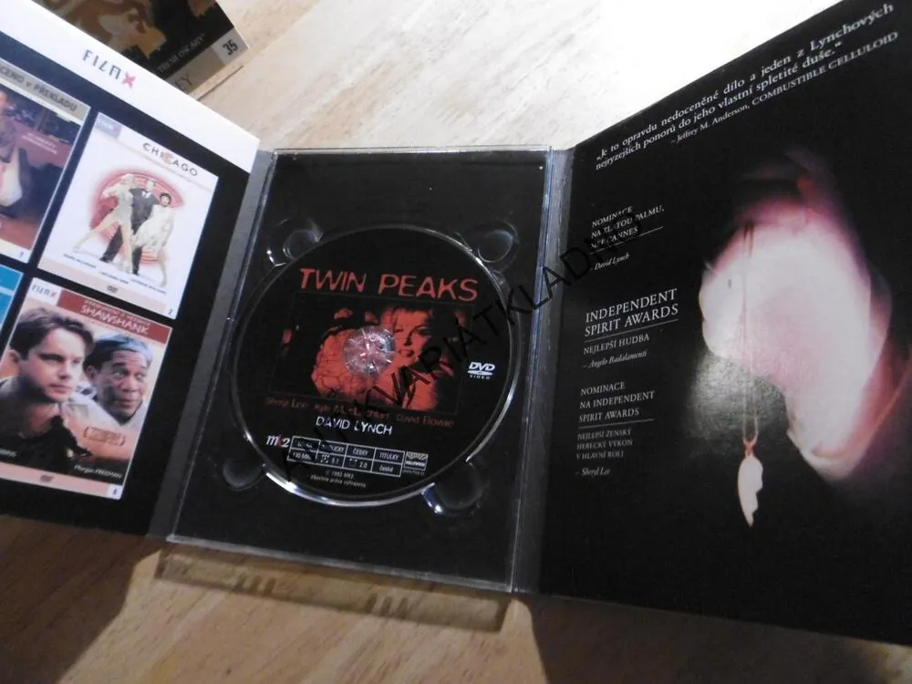 TWIN PEAKS, DAVID LYNCH, DVD FILM,