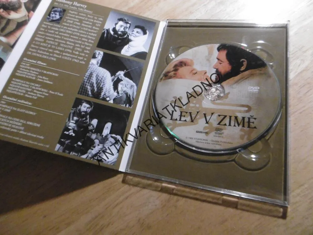 LEV V ZIMĚ, DVD FILM