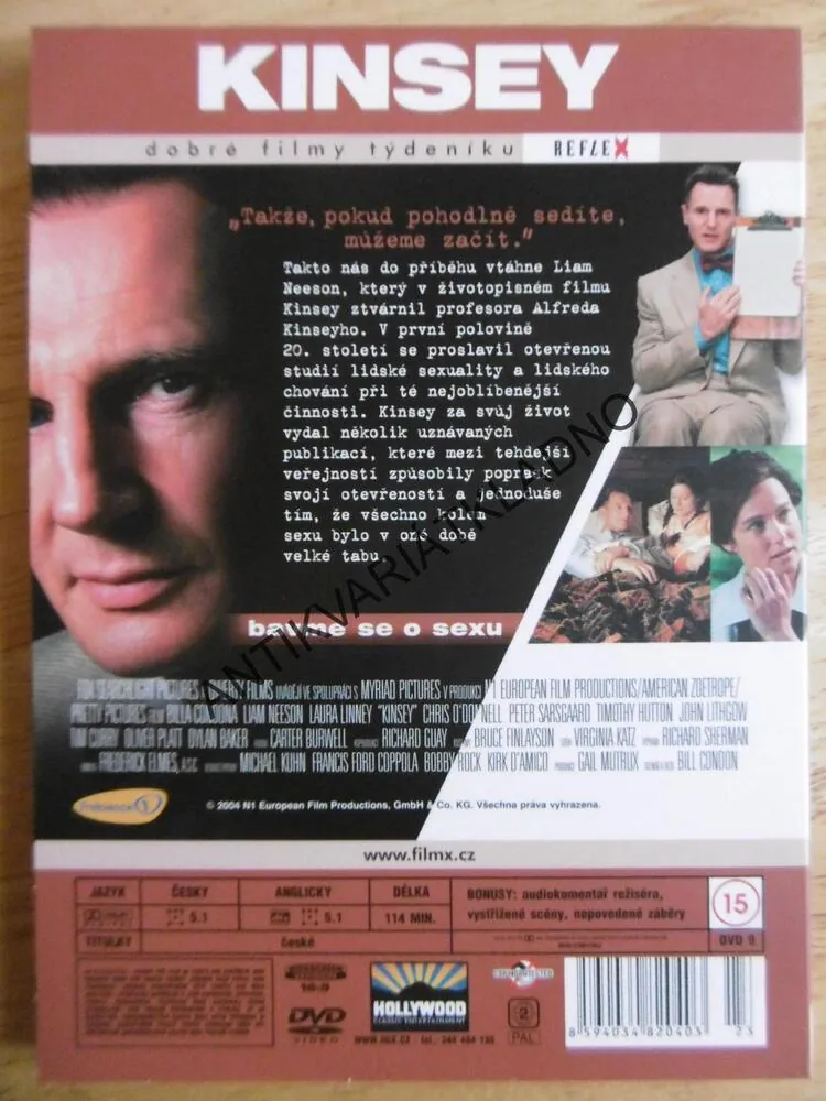 BAVME SE NA TÉMA SEX, DVD FILM