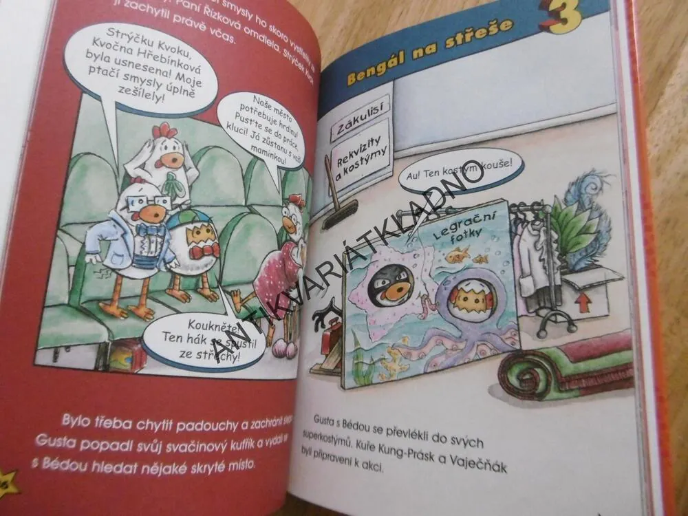 KUŘE KUNG-PRÁSK, ŠÍLENÝ PLÁN!, CYNDI MARKOOVÁ, **an