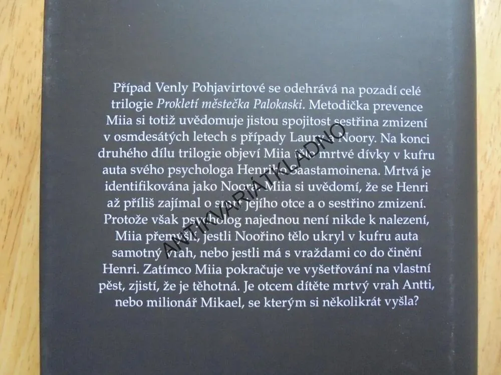 VENLA, PROKLETÍ MĚSTEČKA PALOKASKI,JOHANSSON