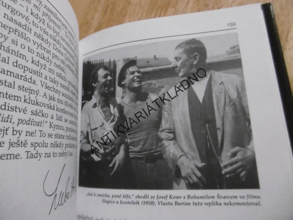 JOSEF KEMR, ČESKÝ DON QUIJOTE, FILM HEREC, **an