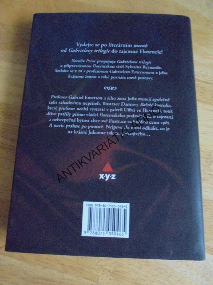 PRINC, SYLVAIN REYNARD, AUTOR GABRIELOVA TRILOGIE, **an