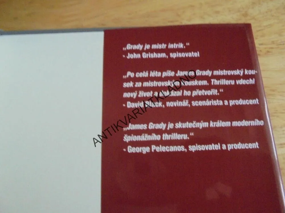 POSLEDNÍ DNY KONDORA, JAMES GRADY,