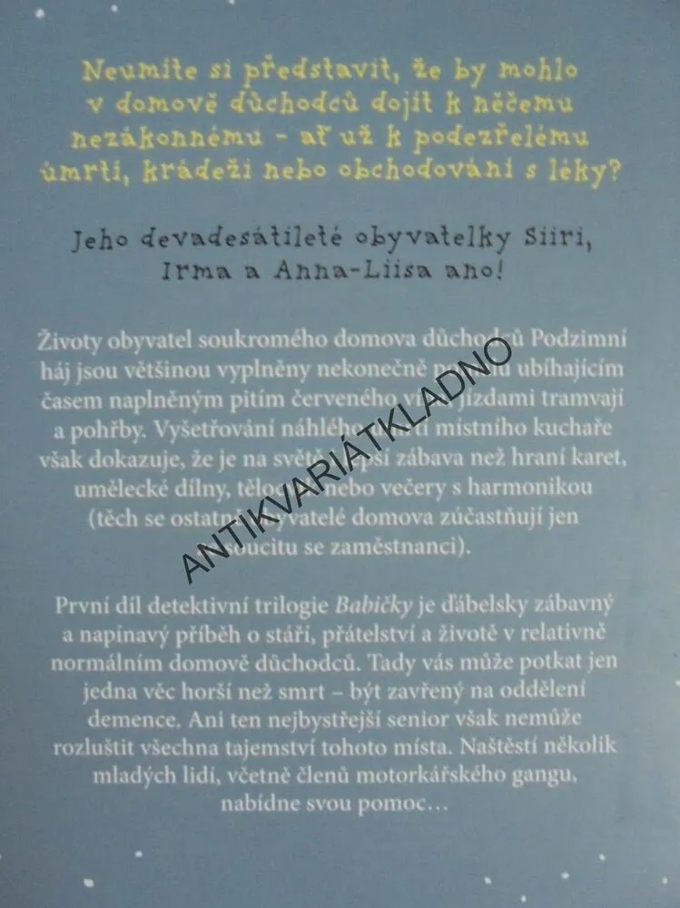 BABIČKY : MRTVÝ KUCHAŘ, MINNA LINDGRENOVÁ, **an