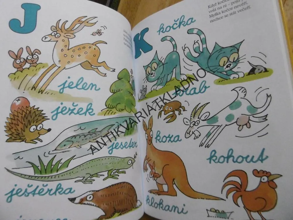ABECEDA SE ZVÍŘÁTKY, MILOŠ NESVADBA, ALENA SVOBODOVÁ, **an