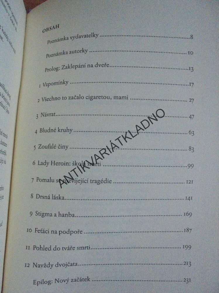 MÉ SYNY ZNIČIL HEROIN, DROGY,E. BURTON-PHILLIPSOVÁ, **an