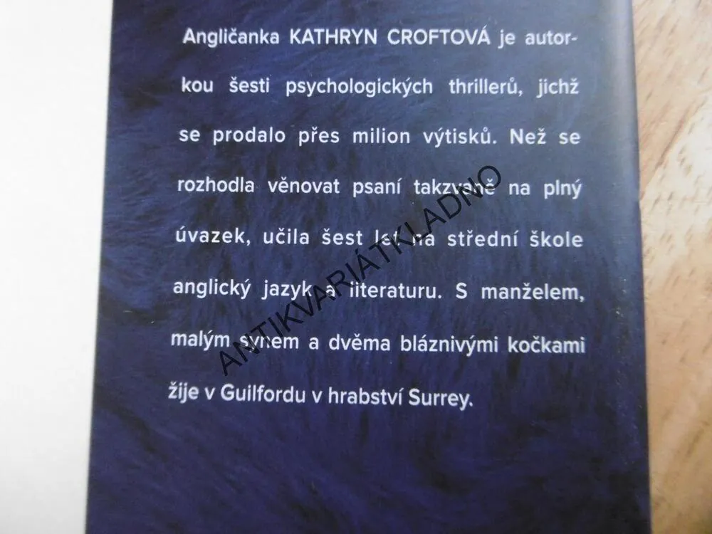 TVÁŘ MOJÍ DCERY, KATHRYN CROFTOVÁ, **an