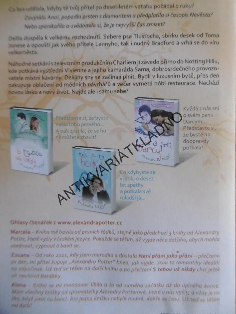 CO JE NOVÉHO, KOTĚ?, ALEXANDRA POTTER, **an
