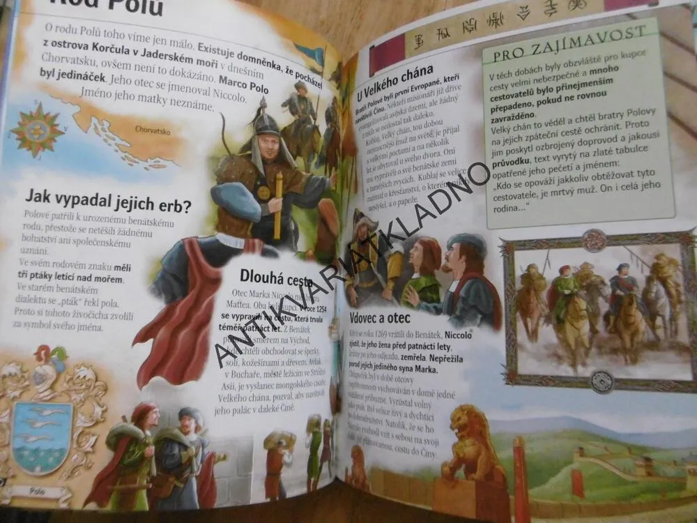 MARKO POLO, CESTOVATEL MARCO POLO, MINIBIOGRAFIE PŘÍTELE VELKÉHO CHÁNA, **an