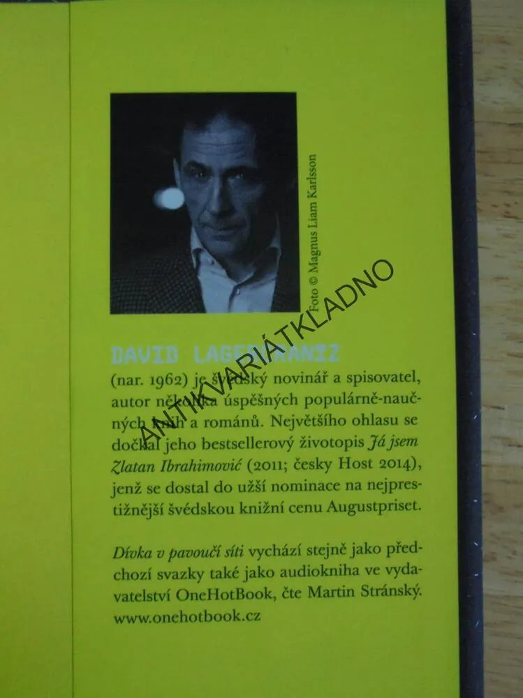 DÍVKA V PAVOUČÍ SÍTI, DAVID LAGERCRANTZ, měkká vazba, **an