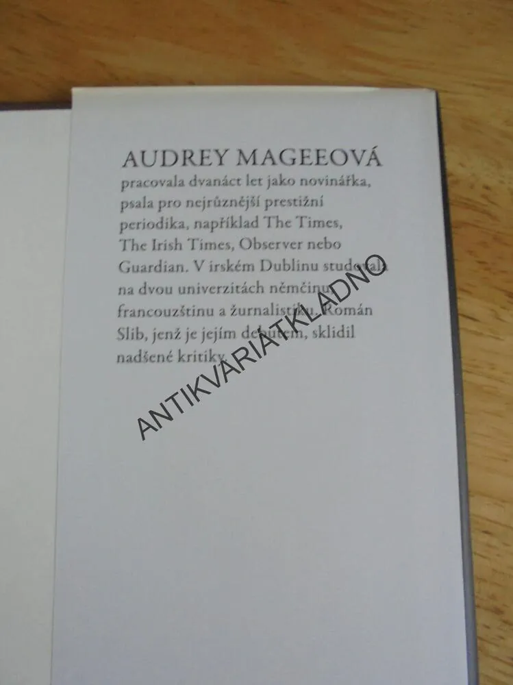 SLIB, INTIMNÍ PŘÍBĚH Z VÁLKY, AUDREY MAGEEOVÁ,