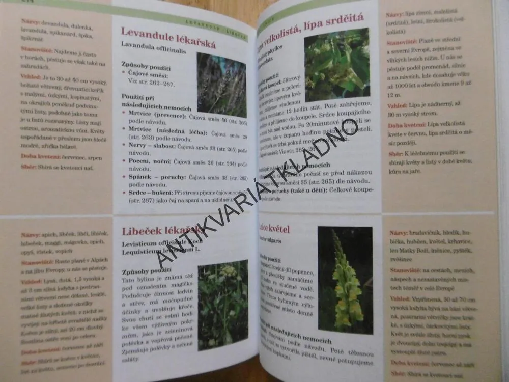 MOJE LÉČIVÉ ROSTLINY, MARIA TREBEN, **an