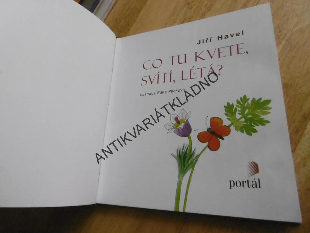 CO TU KVETE, SVÍTÍ, LÉTÁ?, JIŘÍ HAVEL, EDITA PLICKOVÁ, **an