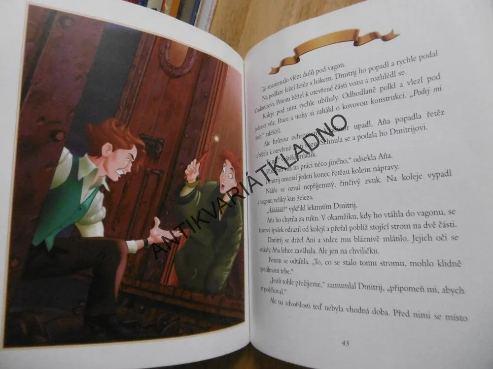 ANASTÁZIE, WALT DISNEY, **an